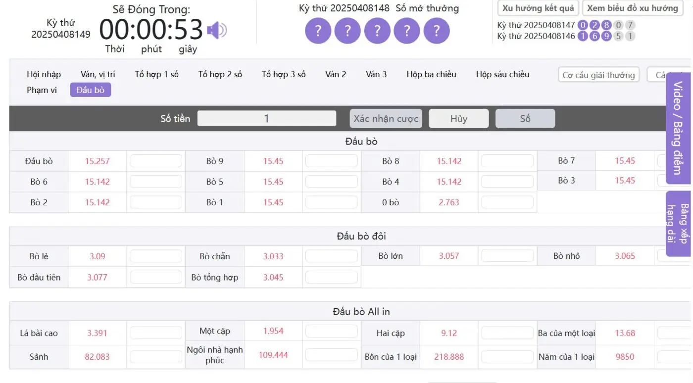 Sảnh VR Gaming xổ số vin777